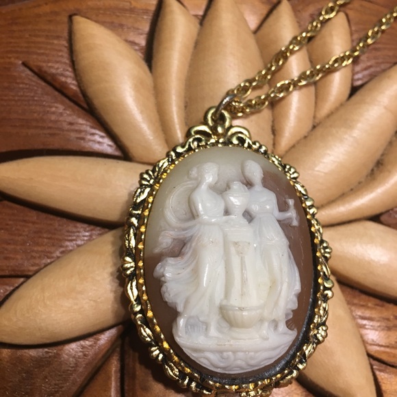 Vintage 1960’s Cameo Perfume Locket *Rare* - Picture 2 of 5